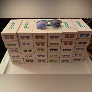 Goodr Sunglasses assortment, cycle, running, hiking, shopping , party, 30pairs